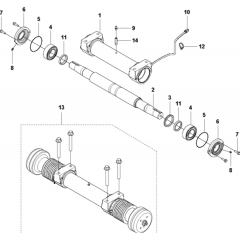 Blade Shaft Assembly