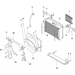 Radiator Assembly for FS7000 DL