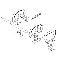Stihl Loop Handle Assembly