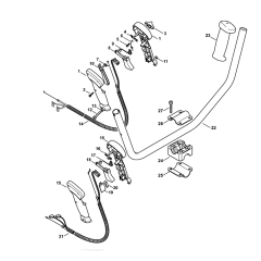 Stihl FS75 FS80 FS85 Handle