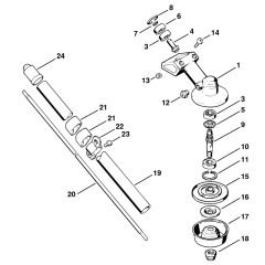 FS76 Gear Head Drive Tube
