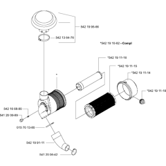 Air Filter for Husqvarna FS8400