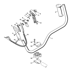 FS87 Bike Handle Assembly