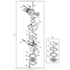 Stihl FS94 Carburetor Rc2-S243