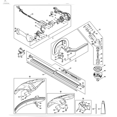 Stihl FS94 Control Handle