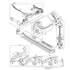 Stihl FS94 Control Handle
