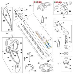 Gear Head Assembly for Stihl FSA 80