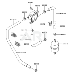 Fuel Tank & Valve for FT651V