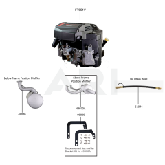 Kawasaki FT651V Engine Parts