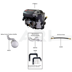 Kawasaki FT691V Engine Parts