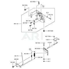 Kawasaki FT691V Control Equipment