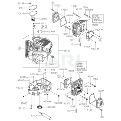 Cylinder/Crankcase for FT730V