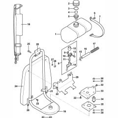 Fuel Tank & Backplate for FR3001