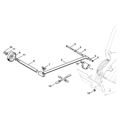 Stihl FW20 Guide Wheel Kit