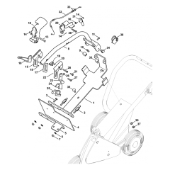 Stihl FW20 Disc Cutter Support