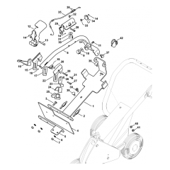Stihl FW20 TS500i Support Assembly