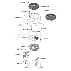 Cooling Equipment for Kawasaki FX481V