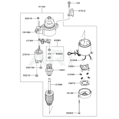 Starter for Kawasaki FX541V