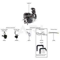 Kawasaki FX541V Engine Parts
