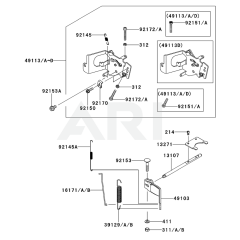 Kawasaki FX541V Control Equipment