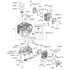 Cylinder / Crankcase for FX541V