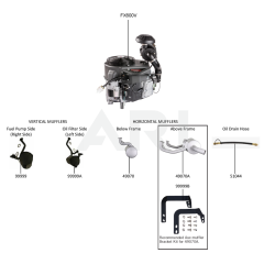Kawasaki FX600V Engine Parts