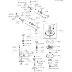 Valve/Camshaft for FX730V