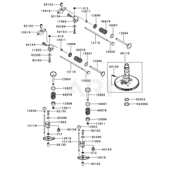 Valve/Camshaft Kawasaki FX850V