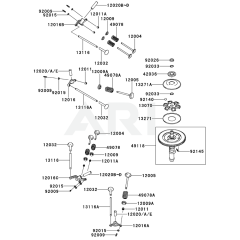 Valve/Camshaft for FX921V