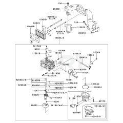 Carburettor for Kawasaki FX921V