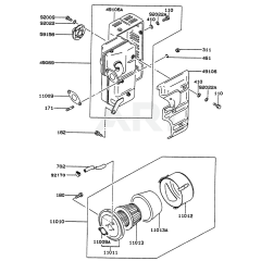 Air Filter & Muffler for FZ340G