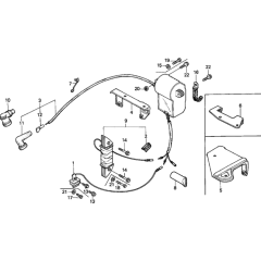 Ignition Coil for Honda G100