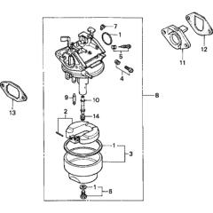 Carburetor Assembly for G100