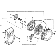 Recoil Starter for Honda G100K1
