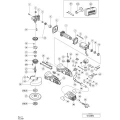 Hikoki G12SN Main Assembly