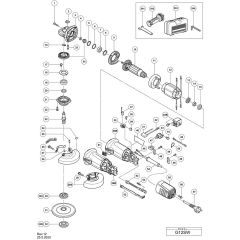 Main Assembly for Hikoki G12SW