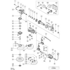 Main Assembly for Hikoki G13SB3