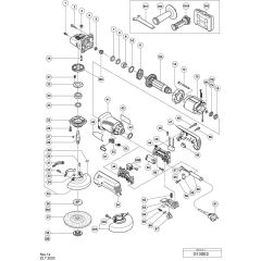 Main Assembly for Hikoki G13SE2