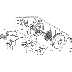 Recoil Starter for Honda G150