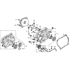 Crankcase Cover for Honda G150