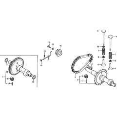 Camshaft Assembly for Honda G150