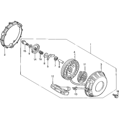 Recoil Starter for Honda G150K1