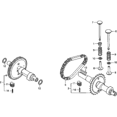 Camshaft Assembly for Honda G150K1