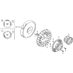 Flywheel Assembly for Honda G150K1