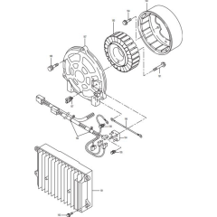 Rotor Assembly for Makita G1700I
