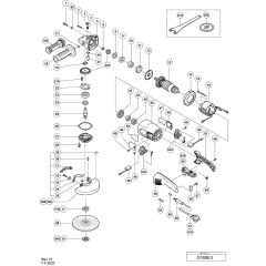 Main Assembly for Hikoki G18SE3