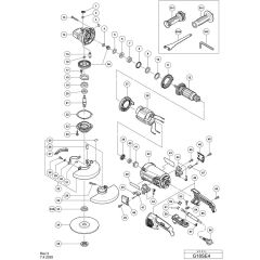 Main Assembly for Hikoki G18SE4