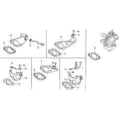 Choke Control Stay Assembly