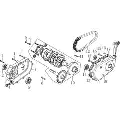 Clutch Retarder for Loncin G200F