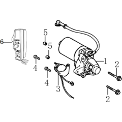 Starter Motor for Loncin G200FD